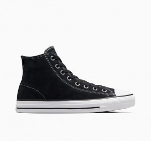 Converse CONS Chuck Taylor All Star Pro Camurça Pretas Pretas Branco | 1839-MOVKJ