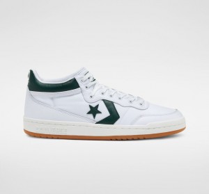 Converse CONS Fastbreak Pro Couro Branco Azul Claro | 5163-AKXSE