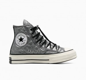 Converse Chuck 70 Acolchoado Pretas | 4658-DESIQ