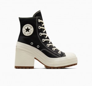 Converse Chuck 70 De Luxe Heel Pretas | 2165-CGDNQ