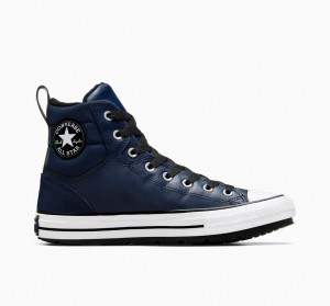 Converse Chuck Taylor All Star Berkshire Boot Obsidiana Pretas Branco | 0623-NSJBA