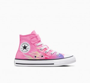 Converse Chuck Taylor All Star Easy-On Cars Rosa Branco Pretas | 9570-KBLCW