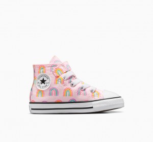 Converse Chuck Taylor All Star Easy-On Rainbows Rosa | 6840-CVMFB