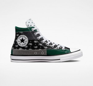 Converse Chuck Taylor All Star Hacked Patterns Pretas Branco | 7045-OTJLU