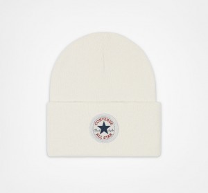 Converse Chuck Taylor All Star Patch Beanie Egret | 1932-ZTMFP