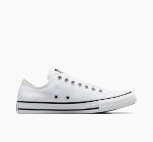 Converse Chuck Taylor All Star Slip Branco Pretas Branco | 7680-BIYVN