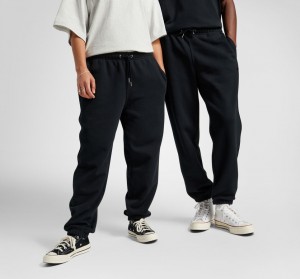 Converse Converse Gold Standard Loose-Fit Sweatpants Pretas | 0283-HFTNI