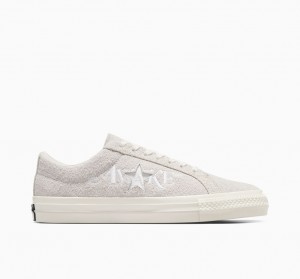 Converse Converse x Awake NY One Star Pro Branco Pretas Branco | 9872-DAFWE