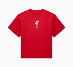 Converse Converse x LFC Loose-Fit T-Shirt Tomato | 3512-ACHKY