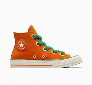 Converse Converse x Wonka Chuck 70 Oompa Loompa Laranja Verdes | 4310-WKDNQ