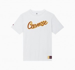 Converse Converse x Wonka T-Shirt Branco | 5074-PIFJG