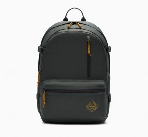 Converse Gráficas Em Linha Reta Edge Backpack Verdes | 1087-MOIPQ