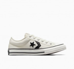 Converse Star Player 76 Branco Pretas | 8295-WODGX