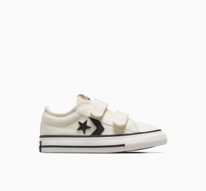 Converse Star Player 76 Easy-On Branco Pretas | 4236-IFEBK