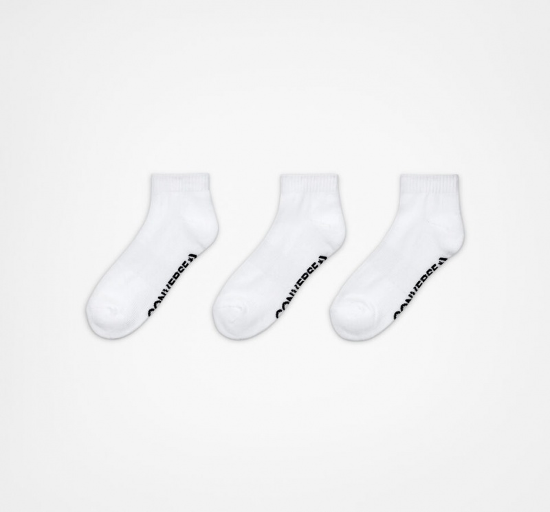 Converse 3-Pack Made For Chuck High Socks Branco | 5879-ZJDHX