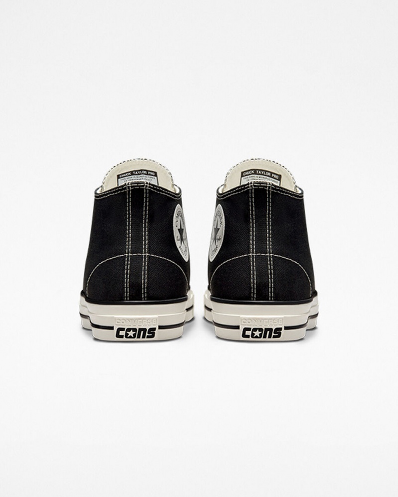 Converse CONS Chuck Taylor All Star Pro Pretas Pretas | 4876-IAFCS