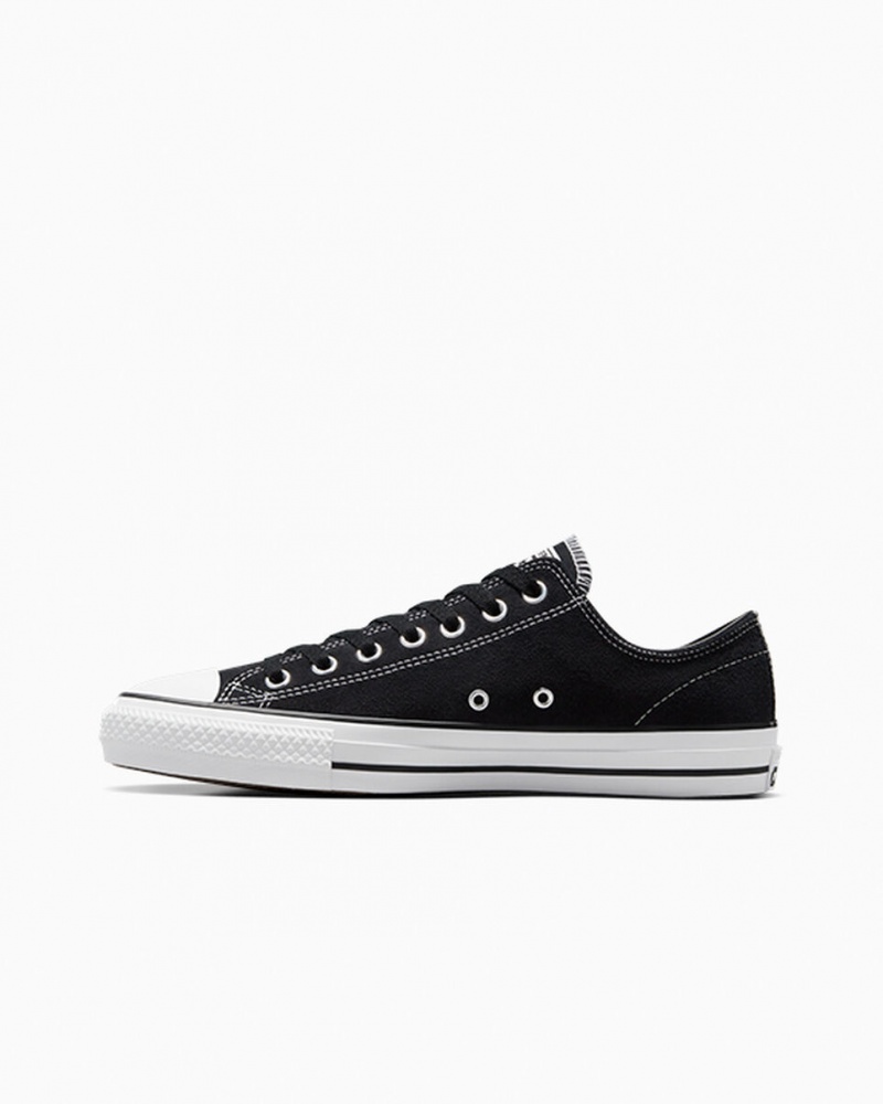 Converse CONS Chuck Taylor All Star Pro Camurça Pretas Pretas Branco | 6872-BALRY