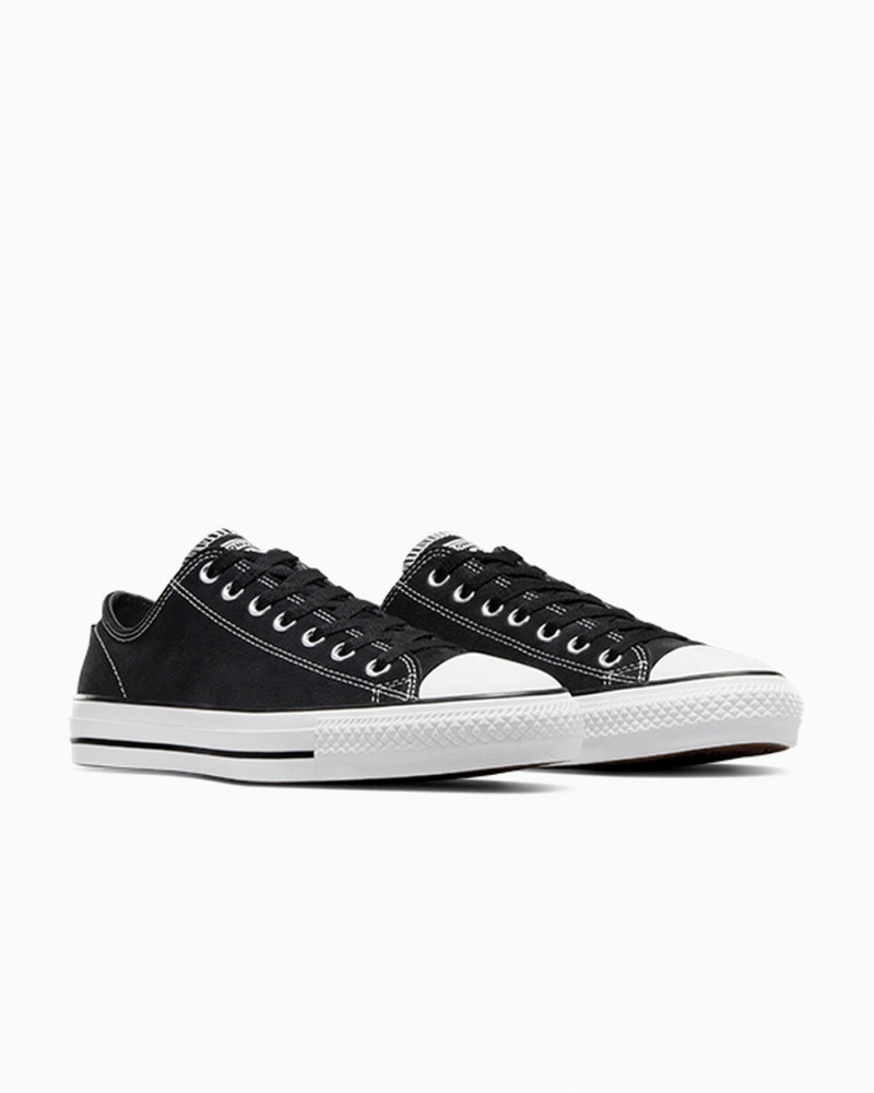 Converse CONS Chuck Taylor All Star Pro Camurça Pretas Pretas Branco | 6872-BALRY