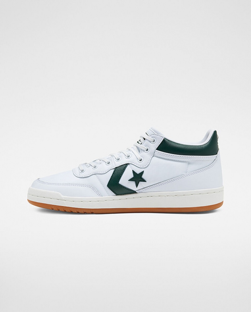 Converse CONS Fastbreak Pro Couro Branco Azul Claro | 5163-AKXSE