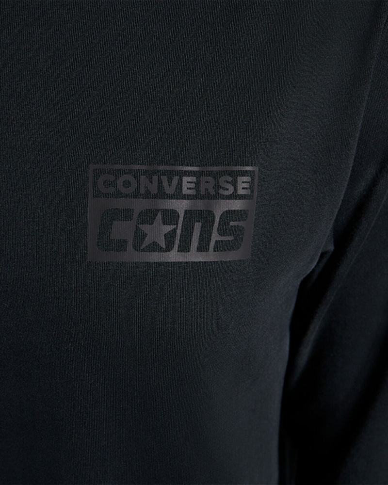 Converse CONS Long Sleeve T-Shirt Pretas | 9240-SPWEL