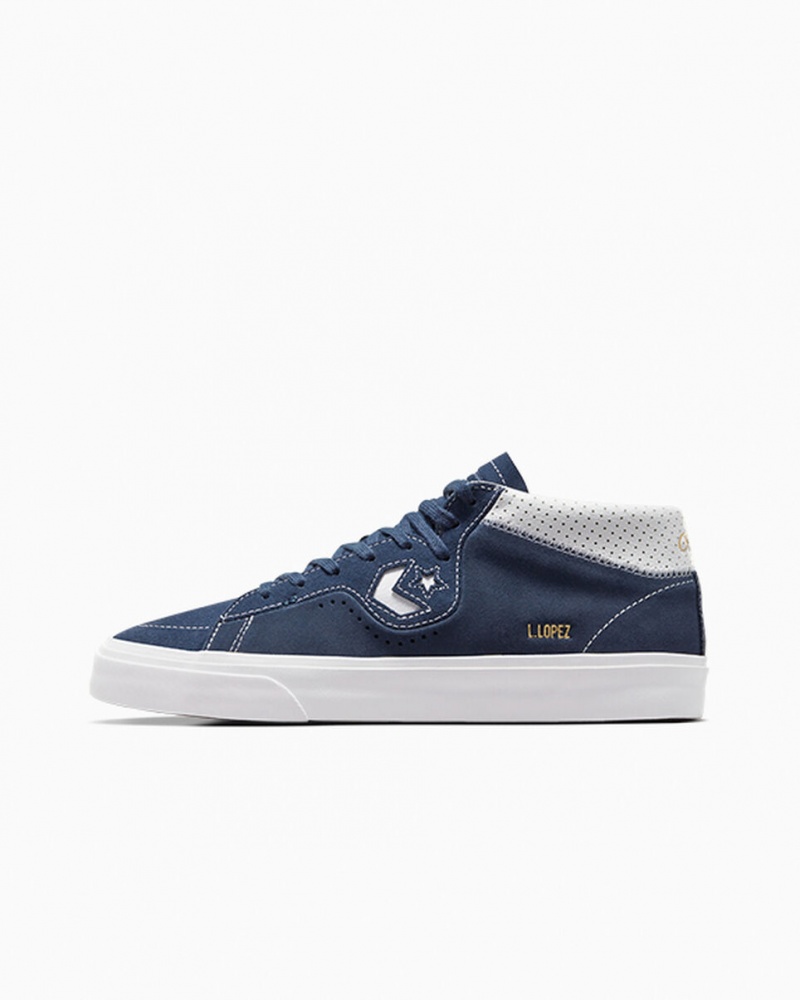 Converse CONS Louie Lopez Pro Camurça Azul Marinho Branco Azul Marinho | 2478-NVEHO