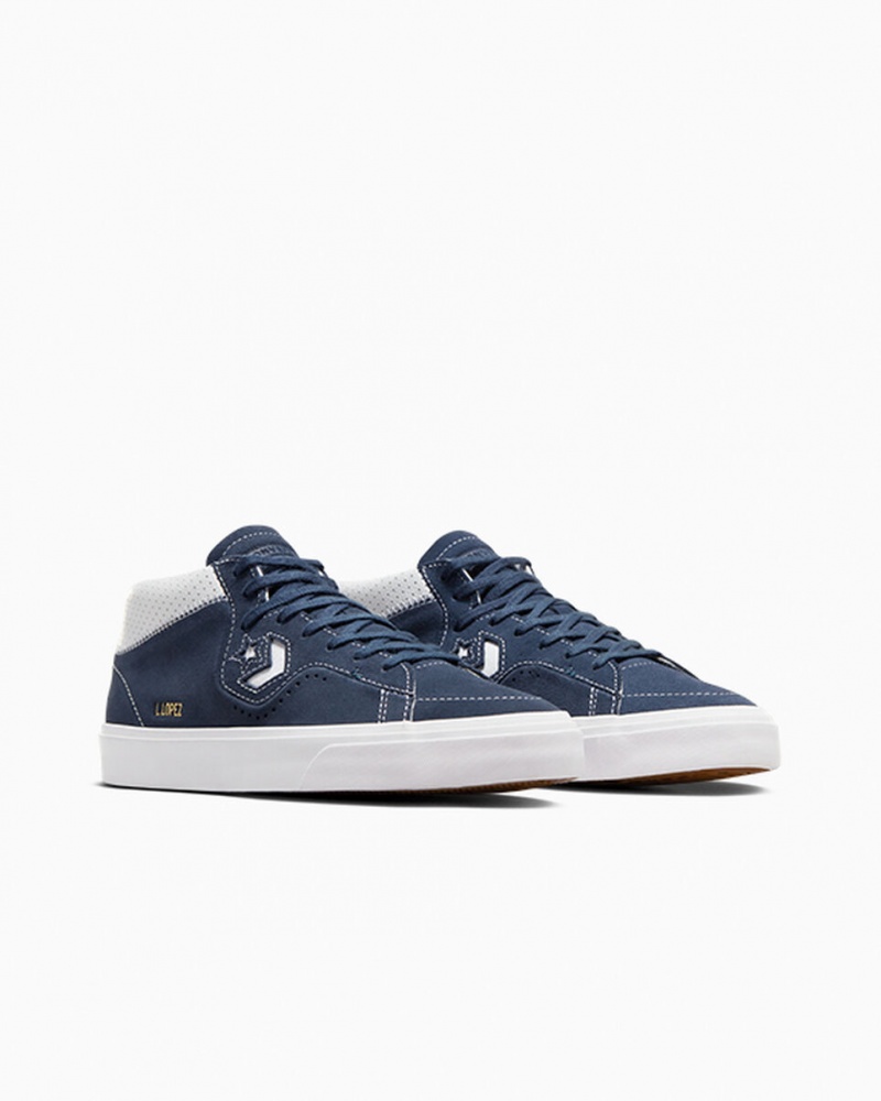 Converse CONS Louie Lopez Pro Camurça Azul Marinho Branco Azul Marinho | 2478-NVEHO