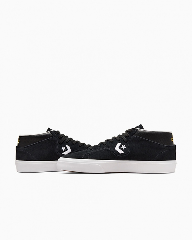 Converse CONS Louie Lopez Pro Medio Pretas Pretas Branco | 7641-VDAXI