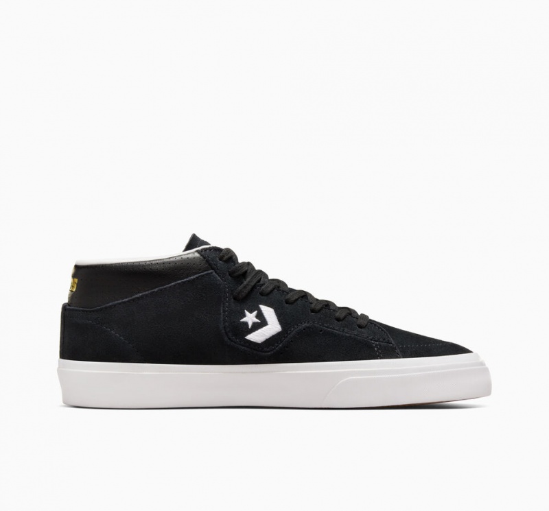 Converse CONS Louie Lopez Pro Medio Pretas Pretas Branco | 7641-VDAXI