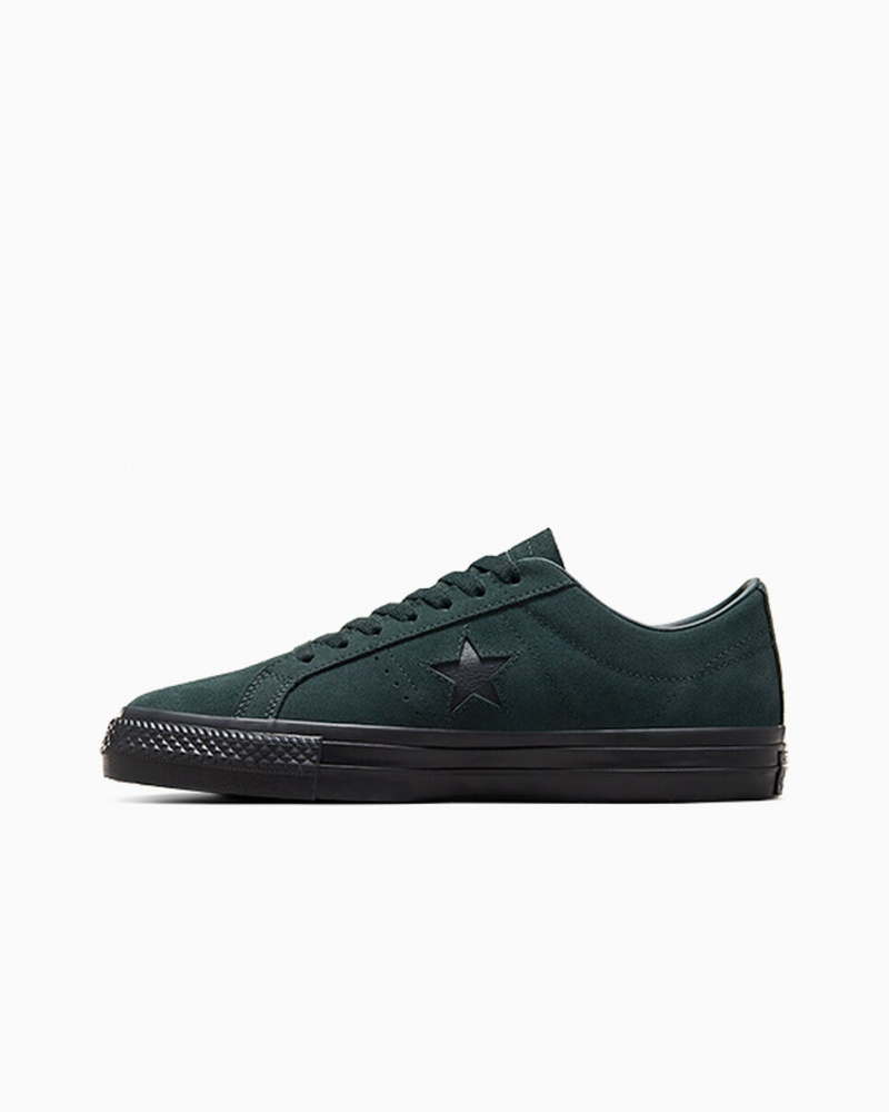 Converse CONS One Star Pro Verdes Pretas Pretas | 7521-OGQTR