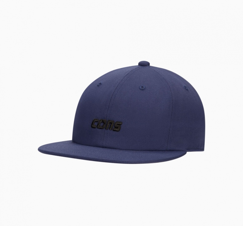 Converse CONS Six Panel Baseball Hat Azuis | 7483-XMYDU