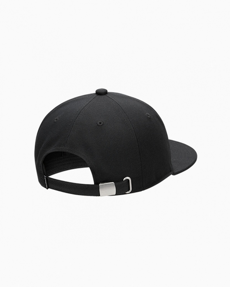 Converse CONS Six Panel Baseball Hat Pretas | 5642-CJTME