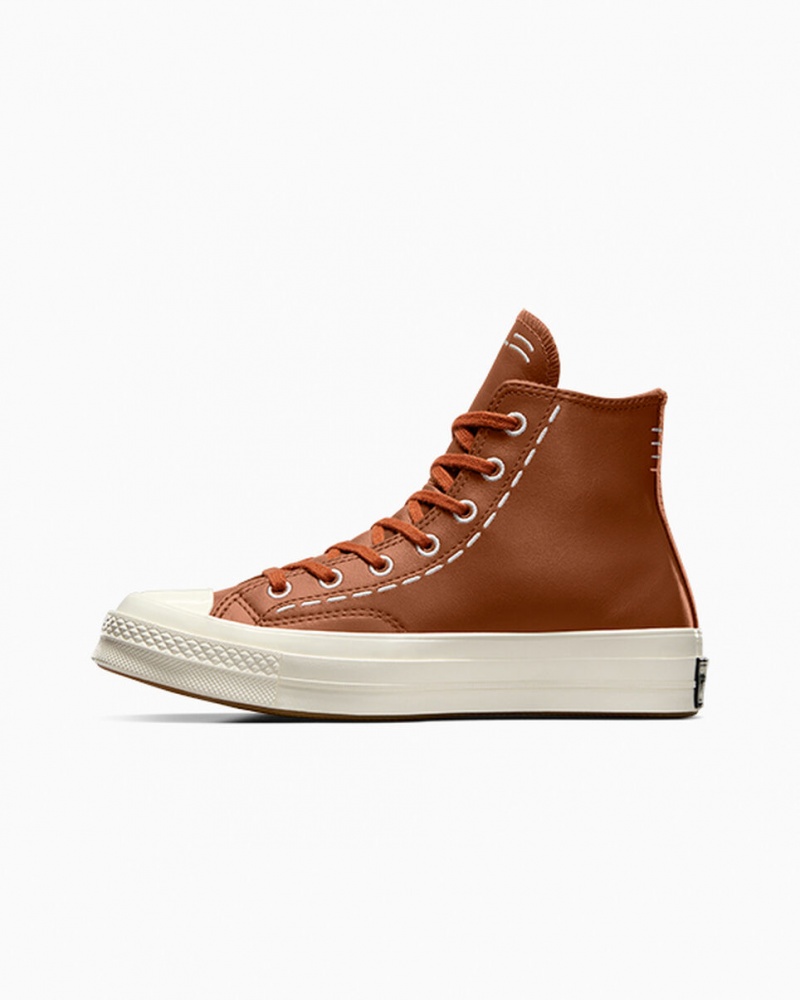 Converse Chuck 70 Bold Stitch Tawny Owl / Tawny Owl / Egret | 7453-YQNKJ