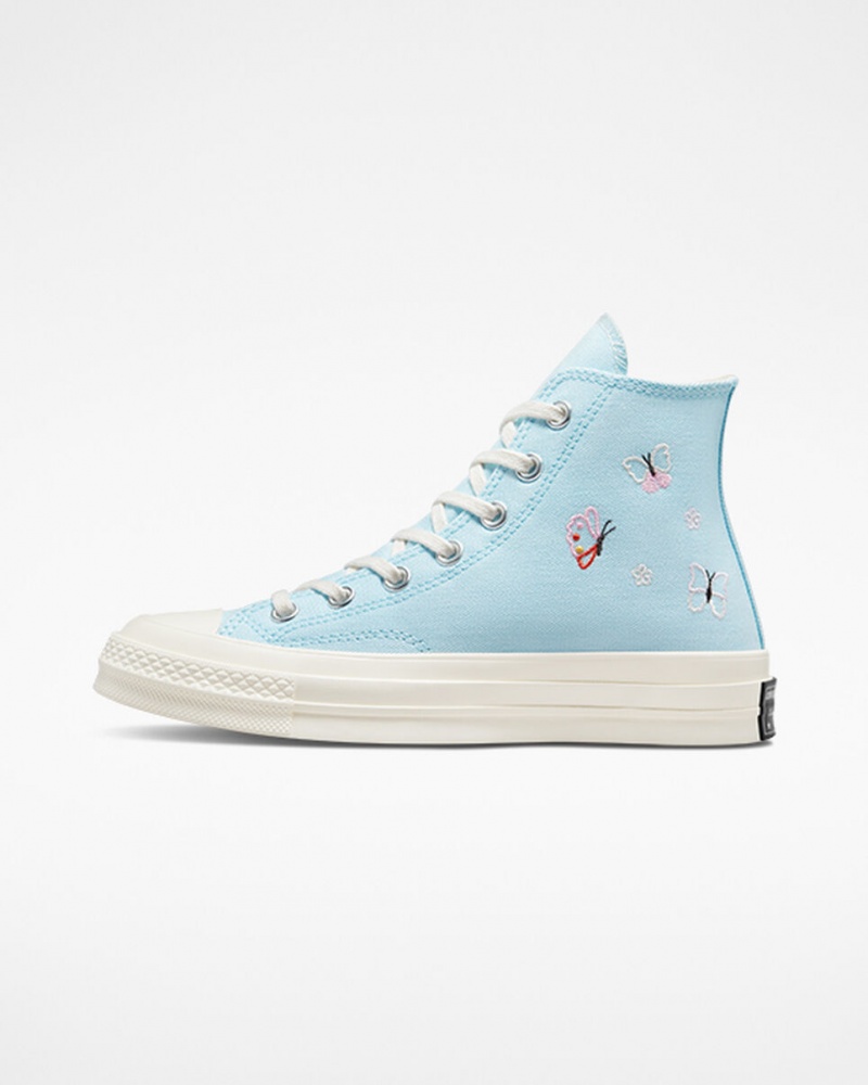 Converse Chuck 70 Butterfly Wings Azuis Pretas | 1283-NKLOC