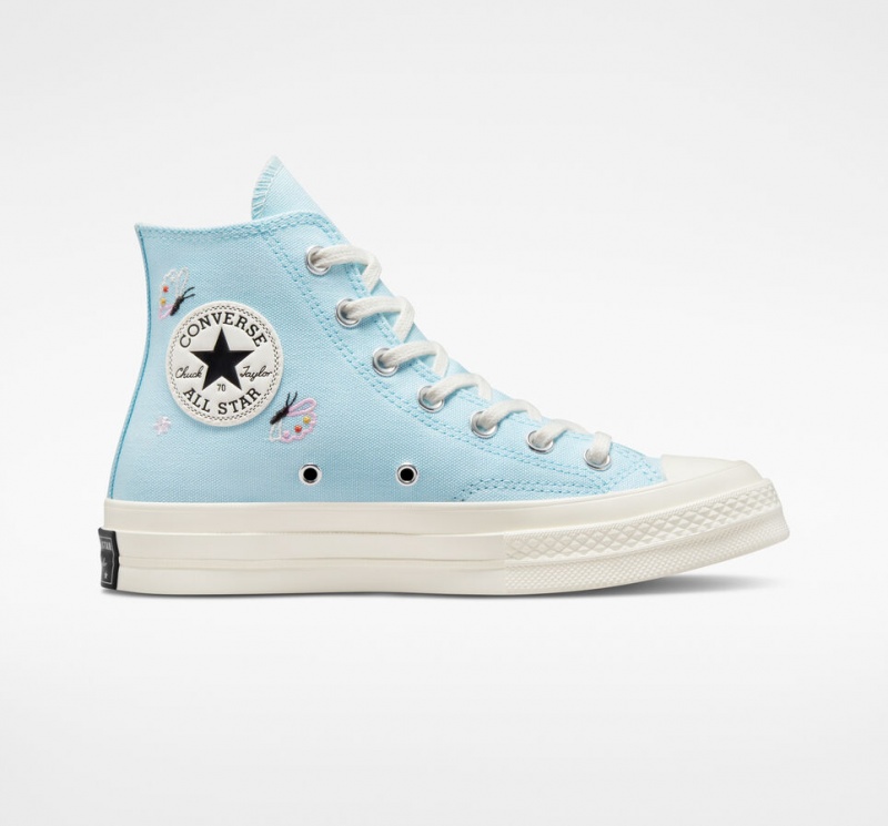 Converse Chuck 70 Butterfly Wings Azuis Pretas | 1283-NKLOC