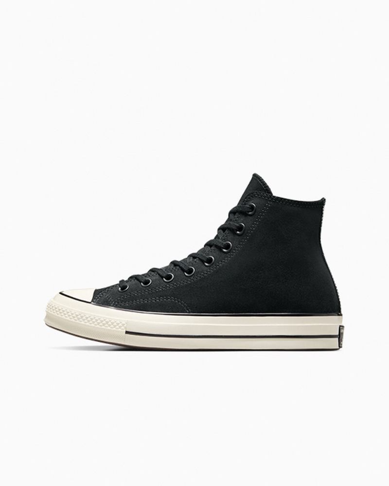 Converse Chuck 70 Camurça Pretas Azuis | 6378-LUAFK