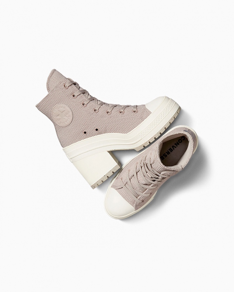 Converse Chuck 70 De Luxe Heel Plataforma Counter Climate Wonder Stone / Egret | 8906-IZRWE