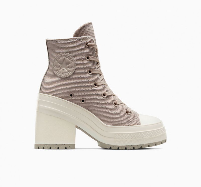 Converse Chuck 70 De Luxe Heel Plataforma Counter Climate Wonder Stone / Egret | 8906-IZRWE