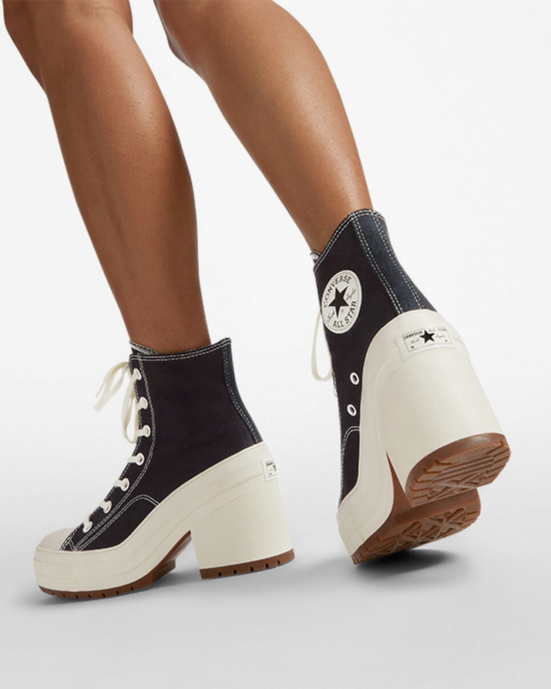 Converse Chuck 70 De Luxe Heel Pretas | 2165-CGDNQ