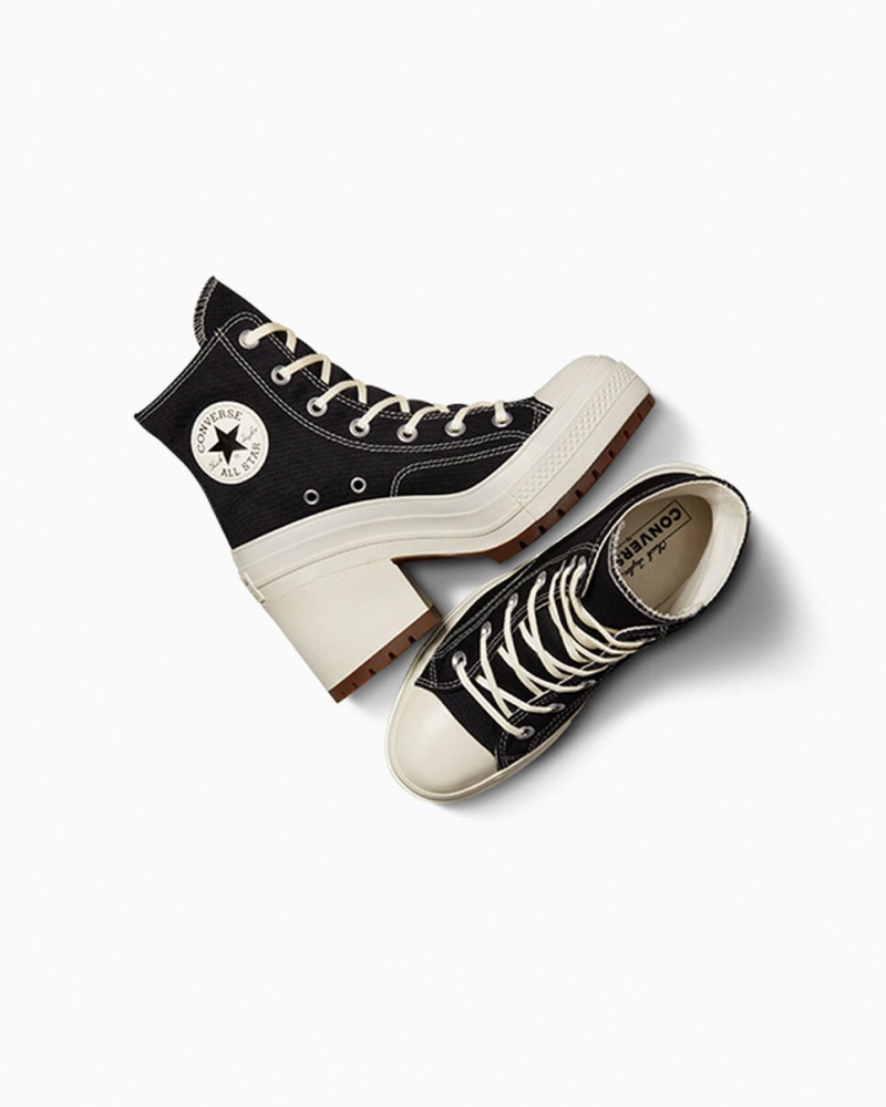 Converse Chuck 70 De Luxe Heel Pretas | 2165-CGDNQ