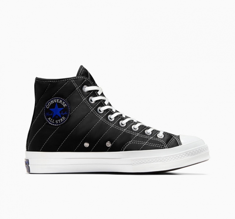 Converse Chuck 70 Faux Fur Pretas Azuis Cinzentas | 7235-ICMZE