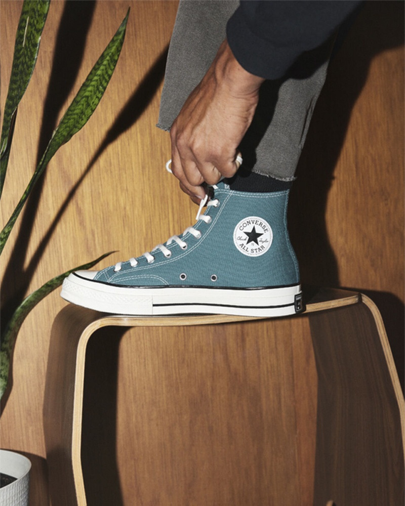 Converse Chuck 70 Lona Pretas | 4678-KIASN