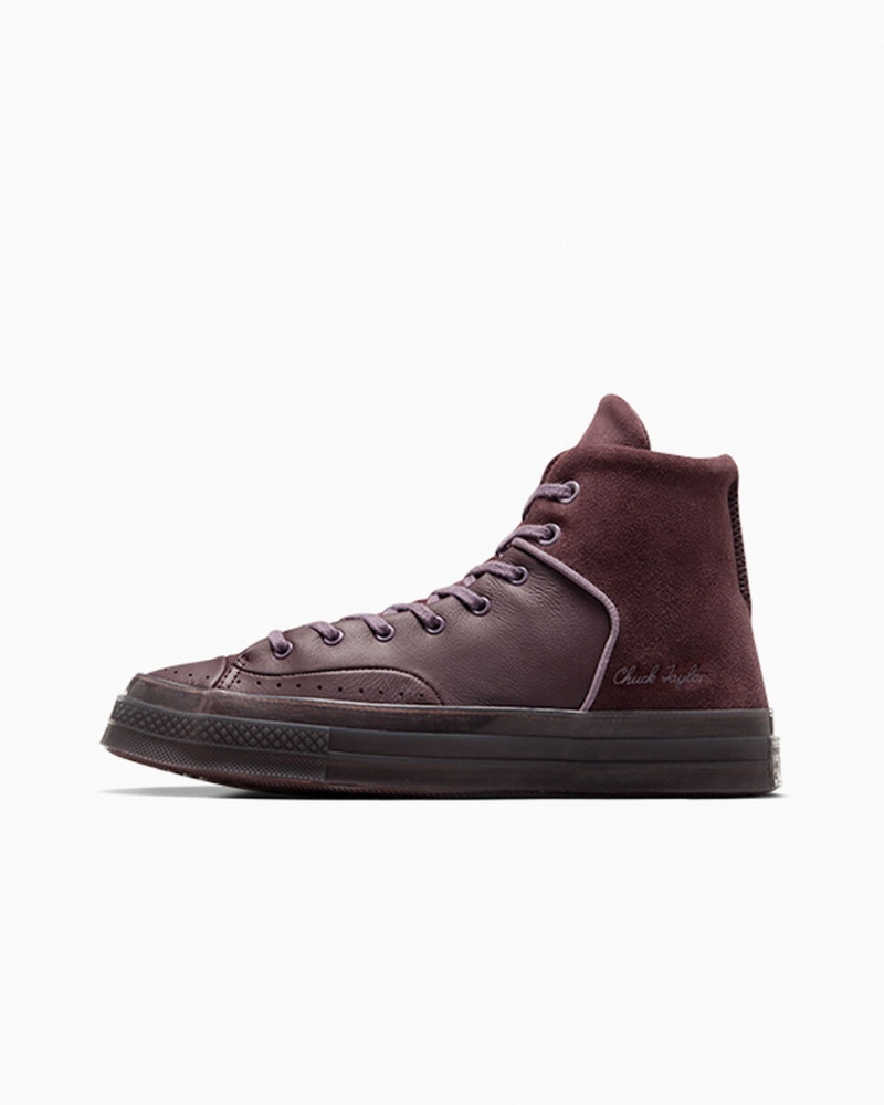 Converse Chuck 70 Marquis Couro Cinzentas | 1583-XQSGH