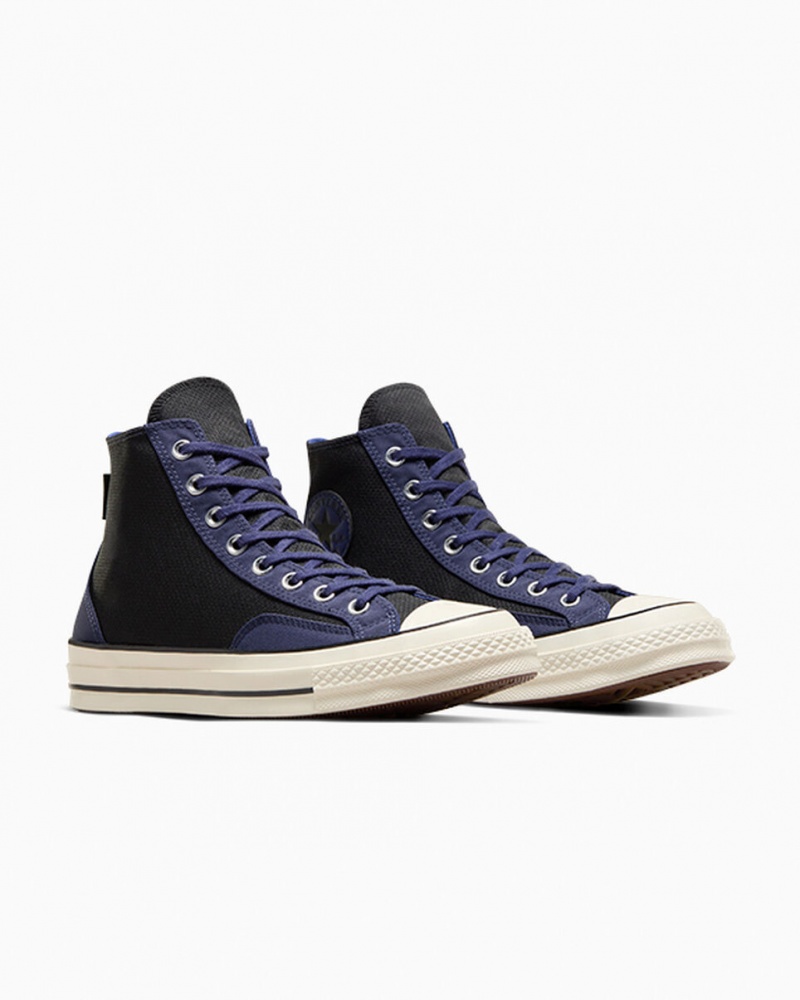 Converse Chuck 70 Pretas Azuis | 0597-JOCPV