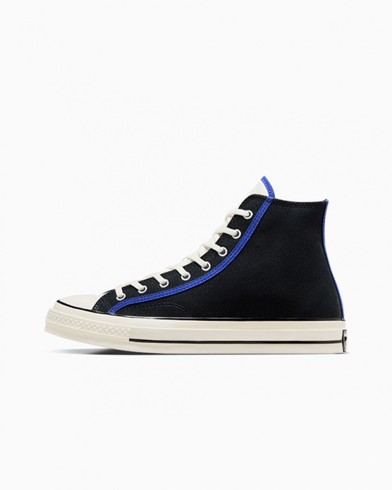 Converse Chuck 70 Pretas Azuis | 9024-XPNRW