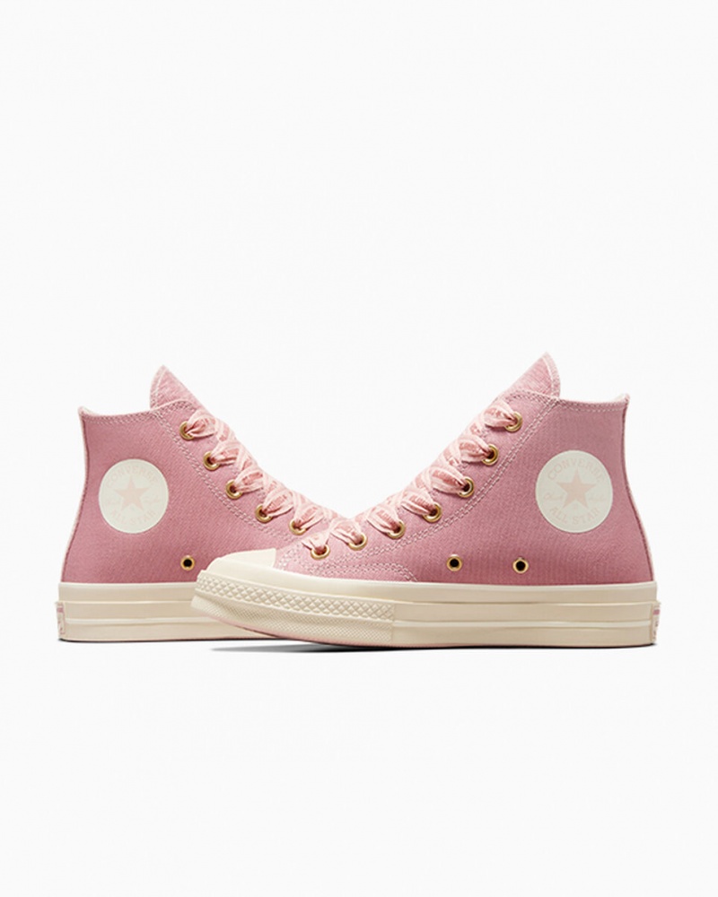 Converse Chuck 70 Ribbon Laces Rosa | 0915-FPXEH