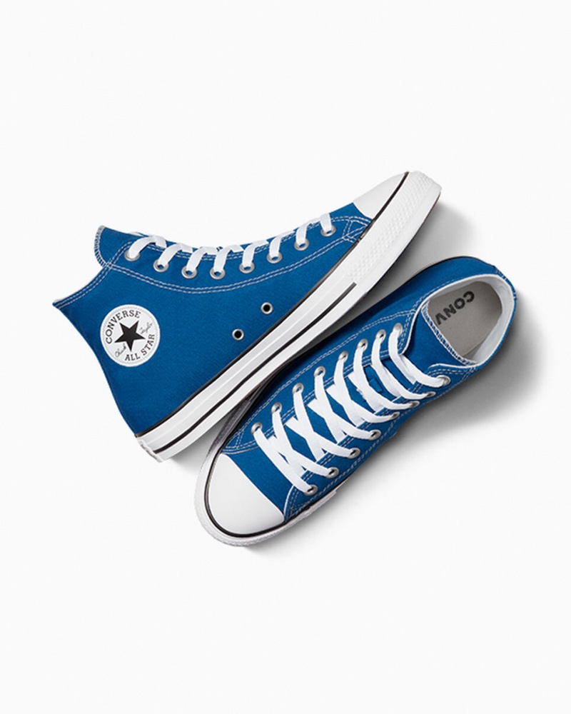 Converse Chuck Taylor All Star Azuis Branco Branco | 1298-CXRJF