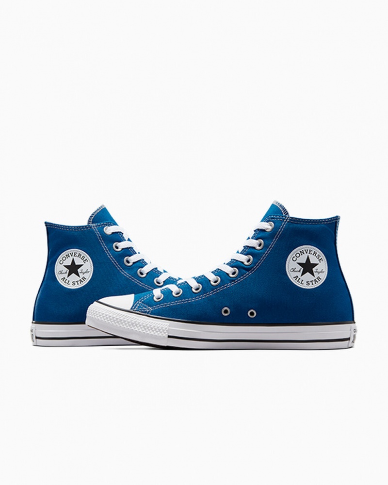 Converse Chuck Taylor All Star Azuis Branco Branco | 1298-CXRJF