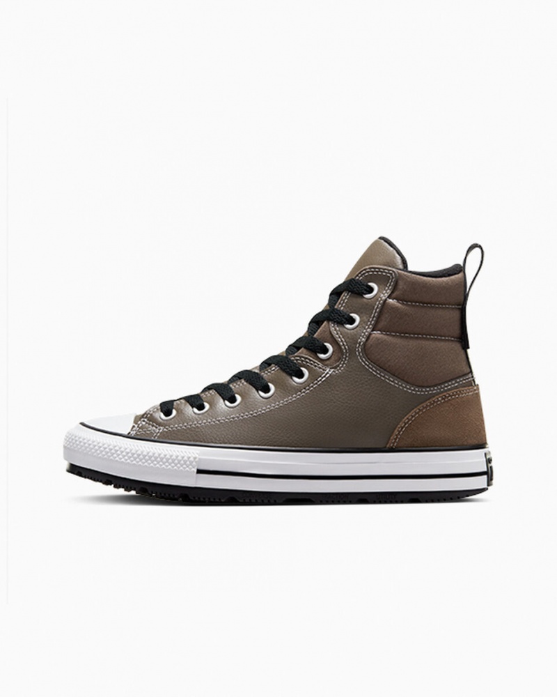 Converse Chuck Taylor All Star Berkshire Boot Pretas Branco | 1907-LJXHR