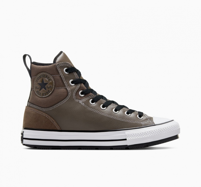 Converse Chuck Taylor All Star Berkshire Boot Pretas Branco | 1907-LJXHR