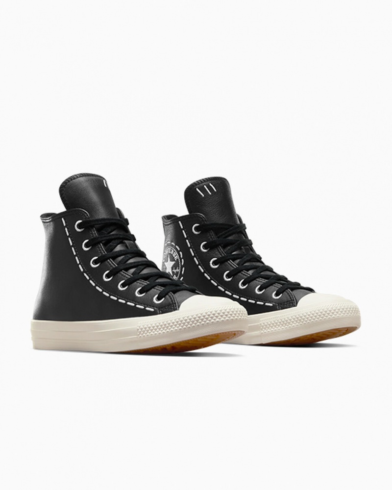 Converse Chuck Taylor All Star Bold Stitch Pretas Pretas | 0945-OVUTM